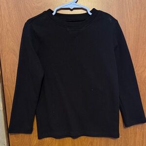 2/$5.00 Garanimals Black Long Sleeve Kids Tee